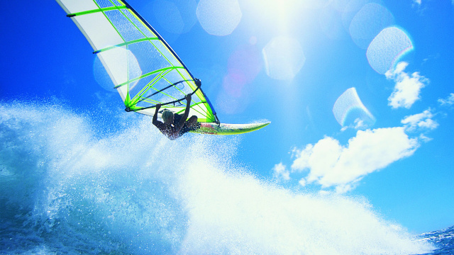 Volar sobre el agua